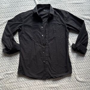 Hugo Boss Black Dress Shirt Slim Fit 32/33